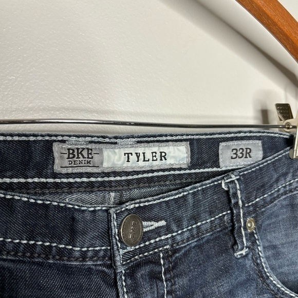 BKE Tyler Men’s jeans The Buckle Straight leg Sz 33R. - Picture 4 of 8